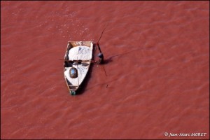 S?n?gal le lac Retba (lac rose)