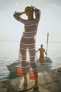 Veruschka Wearing Voile Cover-Up