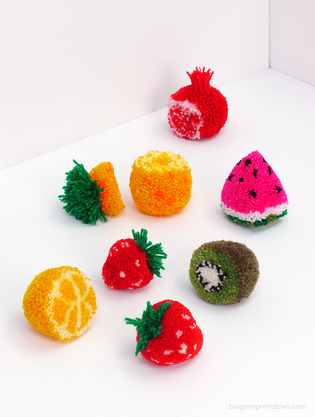 pompom-fruit-tutorial-all