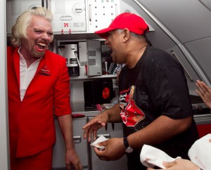 AUSTRALIA-MALAYSIA-BRITAIN-AIRASIA-AUTO-PRIX-BRANSON