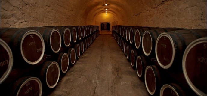 Wine and Cognac Factory "Maglev", Alushta, Crimea, March 1, 2012